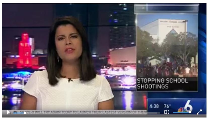 ShareTheFormula's tweet image. Thank you .@nbc6 for including this important story on the formula to prevent #SchoolViolence in your broadcast. #ArtificialIntelligence is one part of #SharetheFormula sharetheformula.com/press.html
