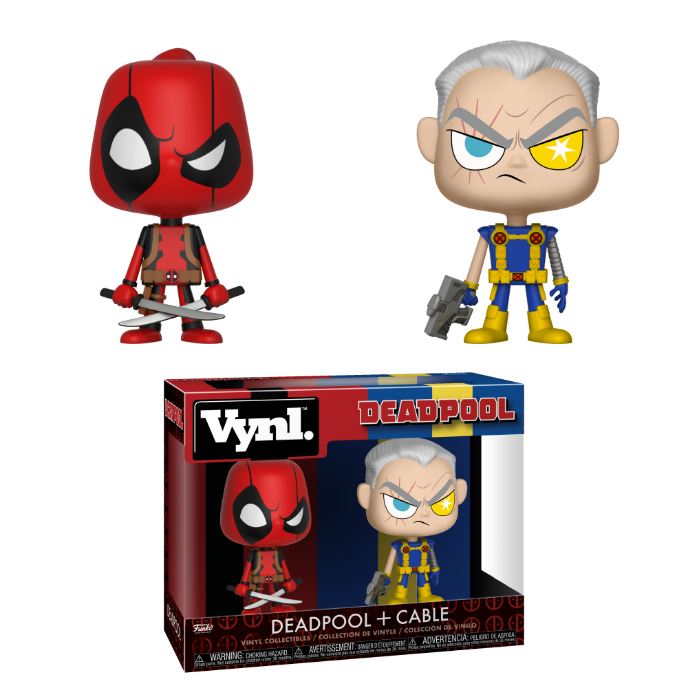 OriginalFunko's tweet photo. RT &amp; follow @OriginalFunko for the chance to win a Deadpool + Cable Vynl.! https://t.co/juw88zBfiW