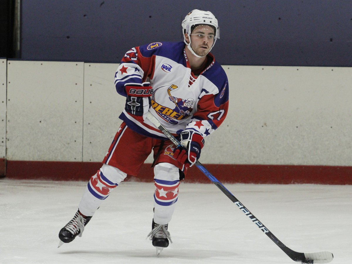 Jamestownrebels's tweet photo. Rebels captain Ryan Patrick makes NCAA Commitment to Stevenson University. https://t.co/a5mgyjhvfD https://t.co/uytCkzVqnl