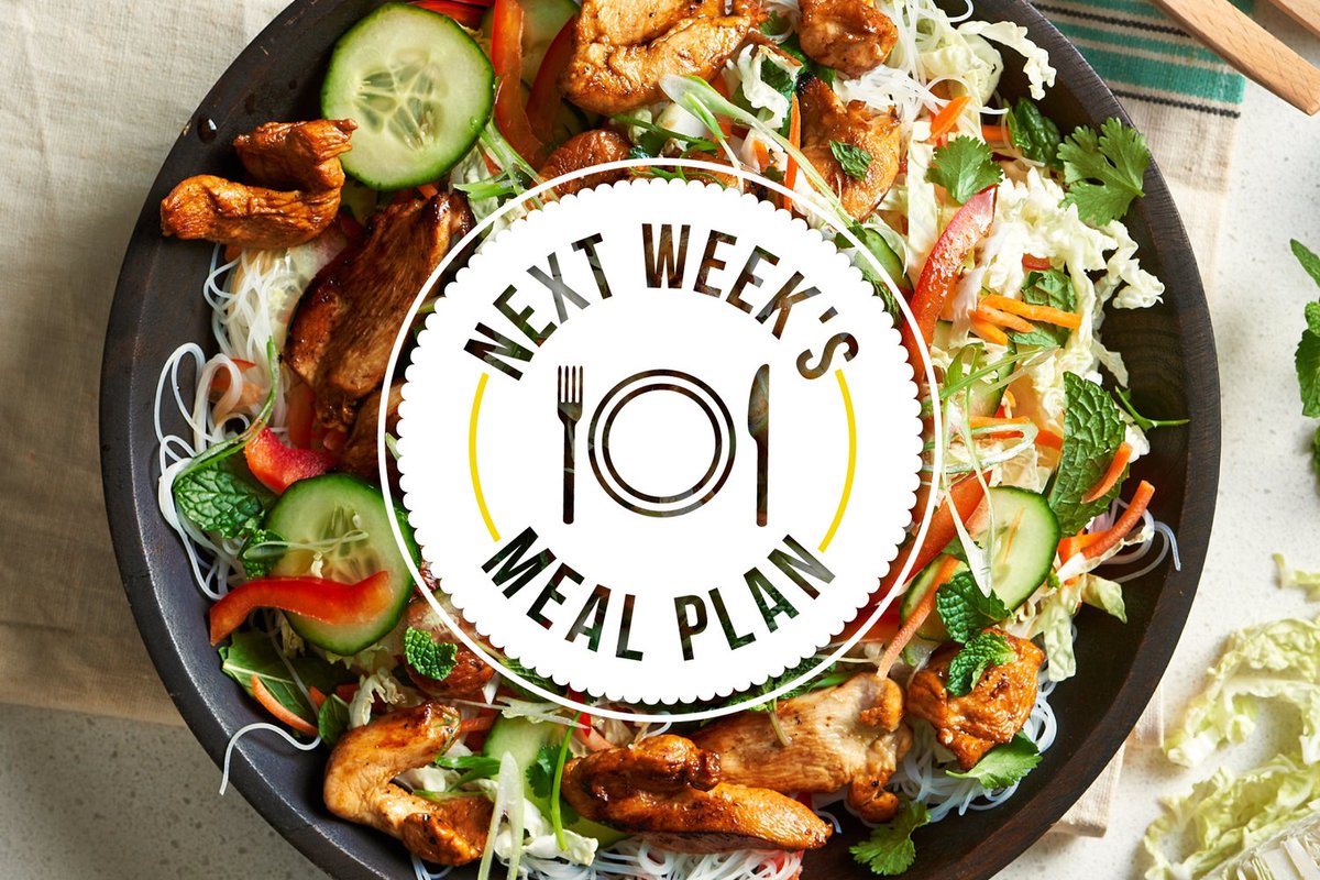 thekitchn's tweet photo. 5 Healthy Family Dinners for the Week Ahead — Next Week's Meal Plan https://t.co/fmLsZodn1G https://t.co/Bpi5IFS5xu