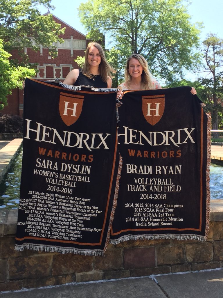 HendrixVBALL's tweet photo. Congratulations to these 4 incredible young women on all of their accomplishments on and off the court!! You all are leaving a legacy and are a true example of what a @HendrixWarriors represents! Happy Graduation!! https://t.co/ilKW4npbfS