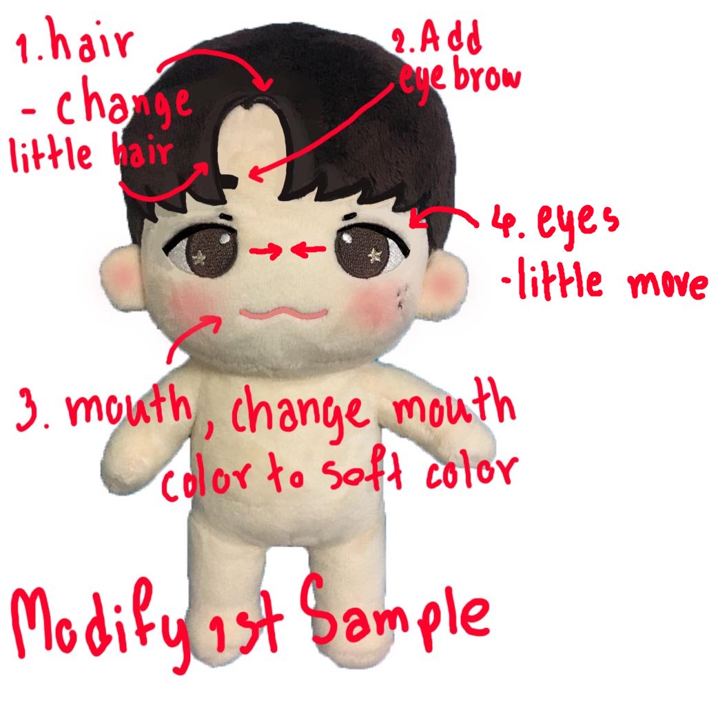 Stars_IOI's tweet photo. [ Seongwoo Modify ] 🐿️ 1st to 2nd Sample
- Add eyebrow
- Mouth , Change color to soft color
- Change hair
- Move eyes

Do you think " what should modify ?🤔 "
Share your opinion to me ♥ in Mention.😊😄
#Star1O1Project https://t.co/WKqHris4F6