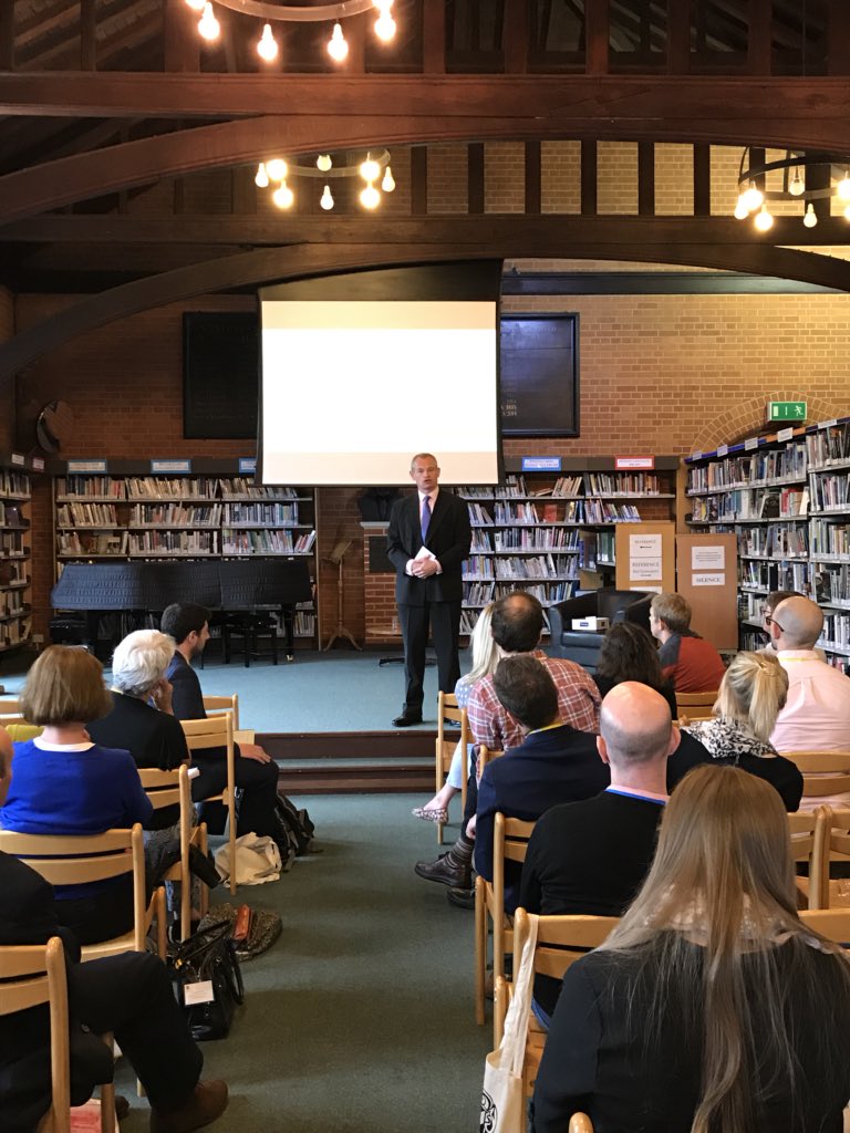 SASHerts's tweet photo. Another #SASFE18 event is over! Thank you to all delegates who attended - we hope you enjoyed it! @SASForumEd exists thanks to the passion & commitment of our very own @tlamjs . Jonathan Gillespie thanked Mikey for all his work and making it a key annual event for many teachers. https://t.co/NLGslmdanR