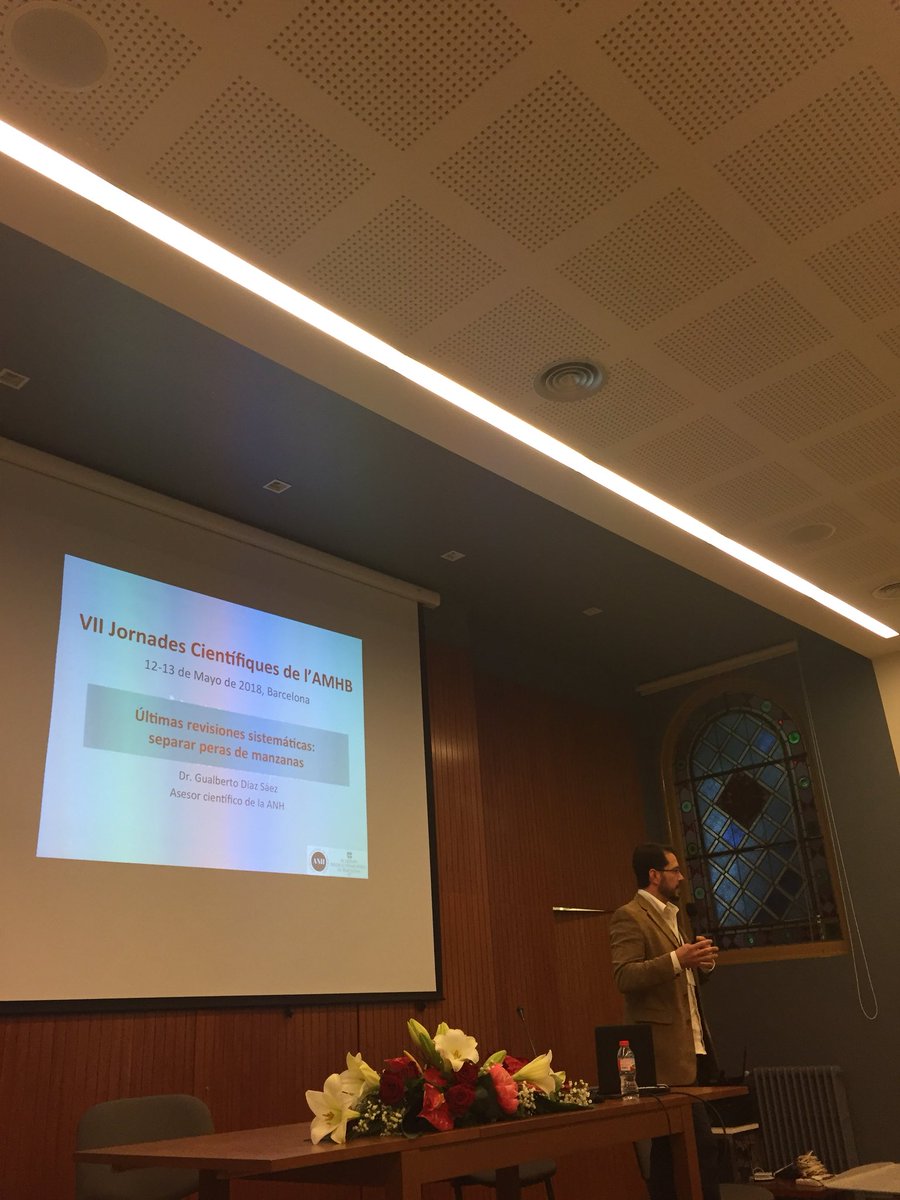 Maite_Bravo's tweet photo. #Jornadas Científicas Homeopatía. #AMHB. Dr. G. Diaz . Ultimas revisiones sistemáticas. https://t.co/fhjeDtq9Gf