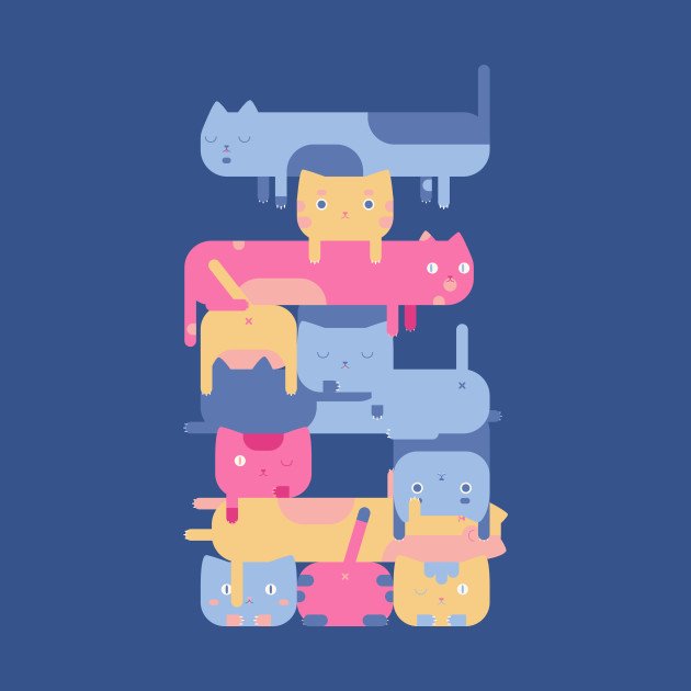 TeePublic's tweet photo. Cats on stacks on cats. Art by #BadOdds
#teepublic #caturday #cats #kitty #stacksonstacks
https://t.co/sseAPbgO5Y https://t.co/B66AJ7UPcQ