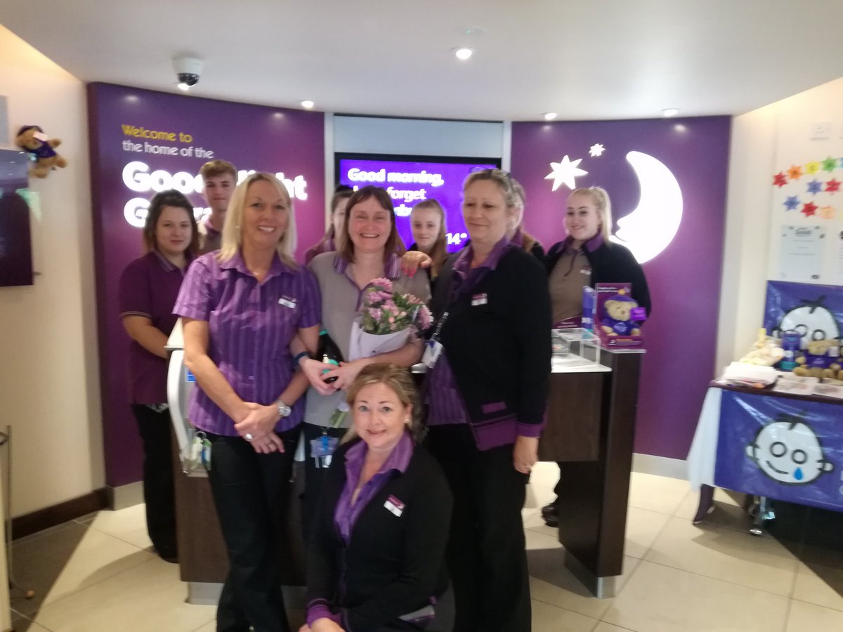 Team member of the year at Fareham is Tara Stephens. 
Well Done Tara. 
<a href="/SDEBDD/">simon ewins</a> <a href="/RakeshMistry87/">Rakesh Mistry</a> <a href="/preminn_fareham/">Premier Inn Fareham</a> #operationexcellence #fabulousfareham