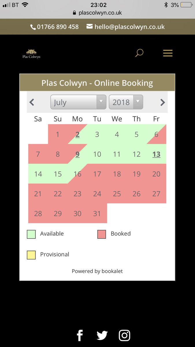 plascolwyn's tweet photo. Late availability at Plas Colwyn 
1st June and 13th July weekends are available at discounted prices! 

Get in touch for further details.
@GroupAccomm 
@kateandtoms https://t.co/abQexMW1Xa