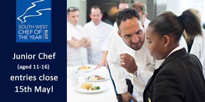 Have you submitted your entry for South West Junior Chef of the Year yet? There's still time - entries close on Tuesday 15th May. Looking forward to receiving yours soon! 
southwestchef.co.uk/junior-2018/
#nextgeneration #chefsofthefuture