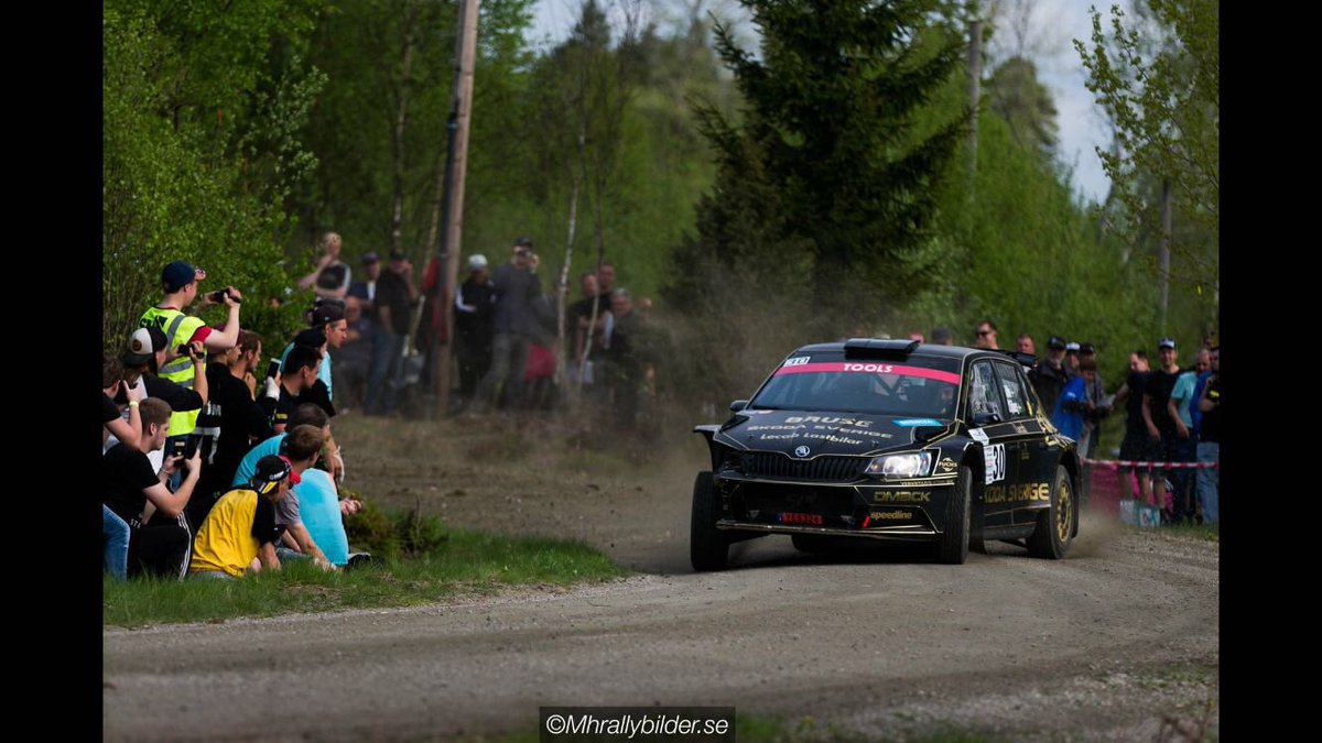 A winning weekend from Fast Freddy <a href="/FredrikAahlin/">Fredrik Ahlin</a> wins all stages in South Swedish Rally to take victory by nearly 3mins <a href="/CA1Sport/">CA1</a>