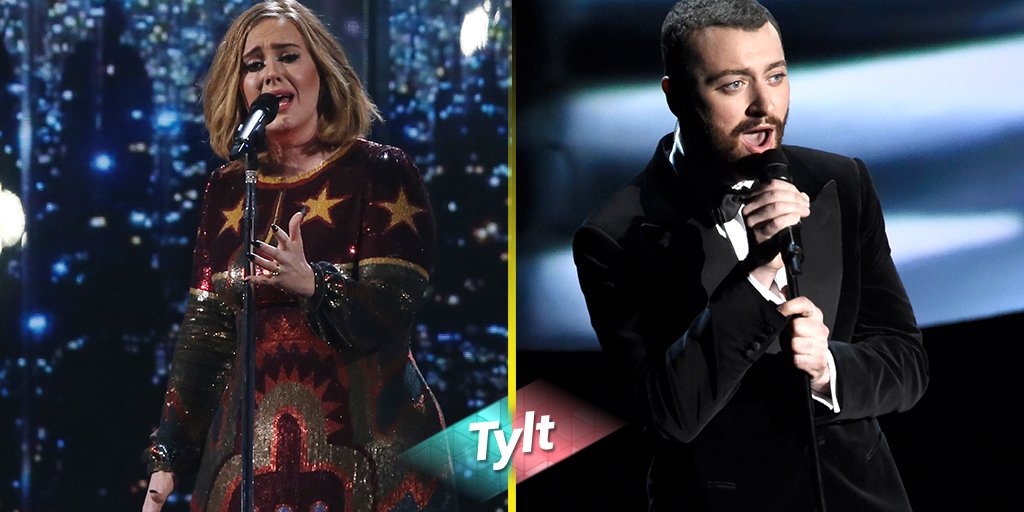 TheTylt's tweet photo. Who's your favorite U.K. pop-soul singer: @Adele or @SamSmithWorld? 

Tweet #TeamAdele or #TeamSamSmith to vote!
DOUBLE your vote ➡️https://t.co/PWeaU5PbsT https://t.co/tEWr7SAHoW