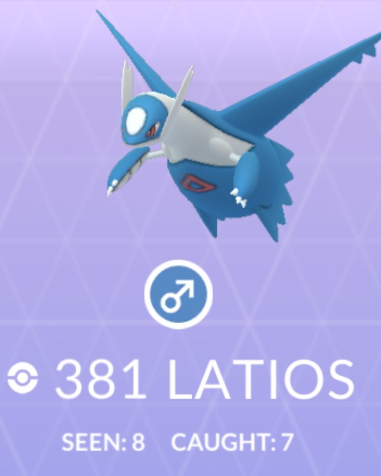 ThePokeFamily's tweet image. #PokemonGO #Latios #catchrate #eonduo #Pokemon

@REVERSALYOUTUBE @PkmnMasterHolly @trnrtips

I love Latios so much. Got a decent catch rate so far. Still need that elusive 💯though.

How did you do/how are you guys doing?