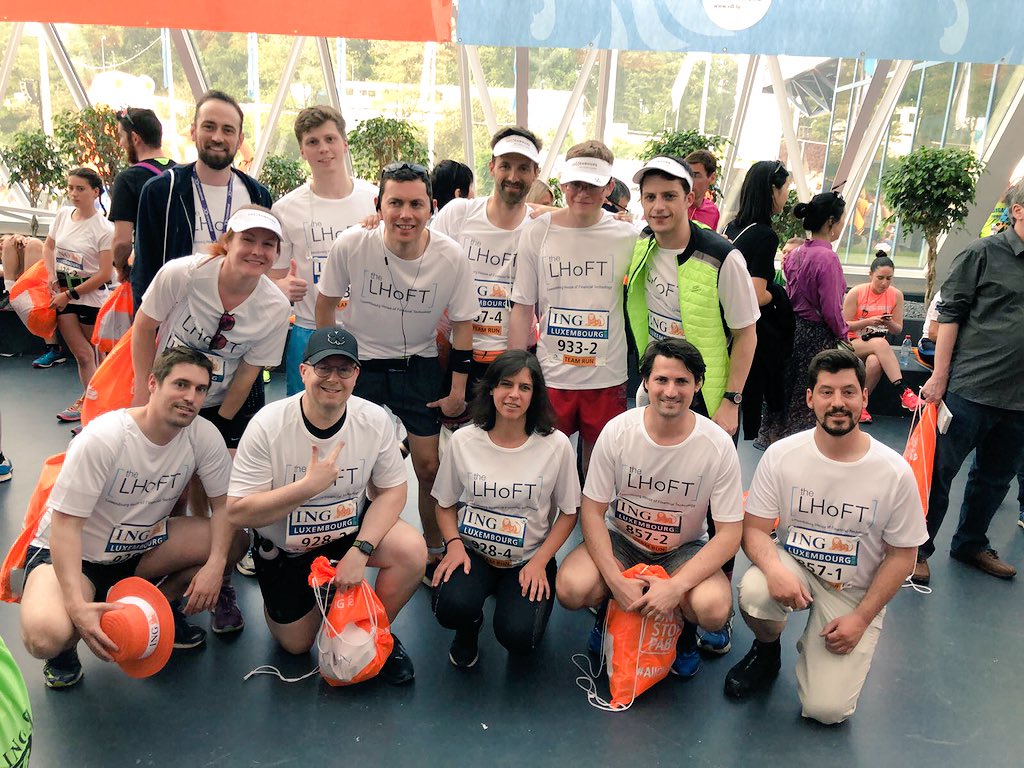 The_LHoFT's tweet photo. Getting ready for the #INGMarathon Great team and spirit to support the @CodeClubLux and their amazing Network of free volunteers #digital #coding @governance_com @CrossLend @Tetrao_eu @hexalina @SnapSwap @GreenwichDealin @ONPEX #CFinance @infrachain #EGAAS #welcome2luxembourg https://t.co/FBrUd7144k