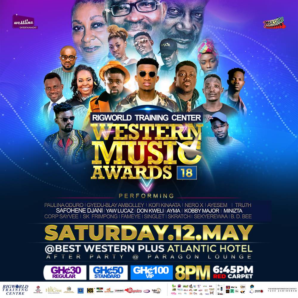 KinaataGh's tweet image. Its the Biggest music night in the Region!! I will be performing Live at the RTC Western Music Awards 2018 at the Best Western Plus Atlantic Hotel. Let's all meet this evening. #MoreMbelede #TeamMooove #AllowCashOut #RTCWMA18