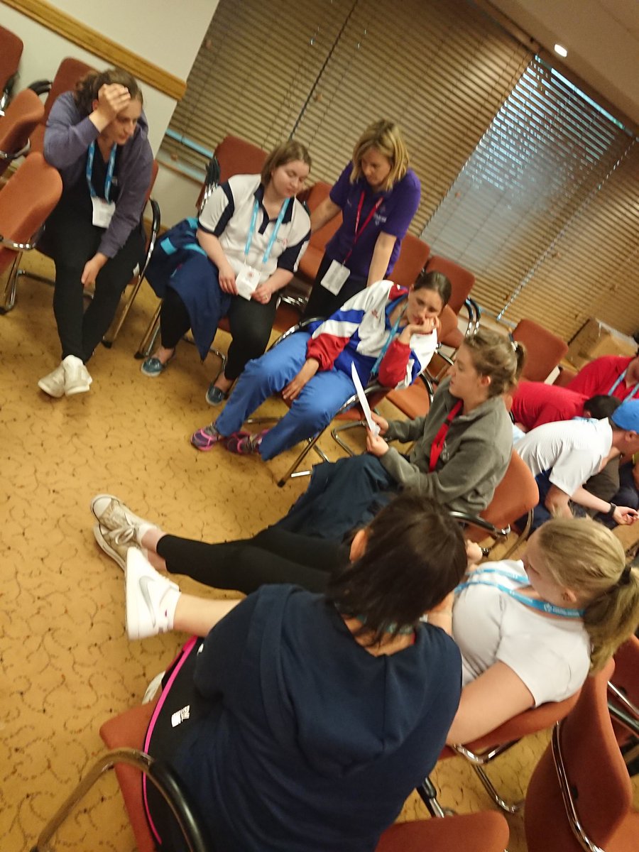 JazzOwen92's tweet photo. #BasketballF taking part in the Safeguarding and Welfare session! Very impressed with some of the answers given by our athletes and their prior knowledge! @SOGreatBritain #TEAMSOGB #AbuDhabi2019 #squadweekend https://t.co/jLWuMOjk0F