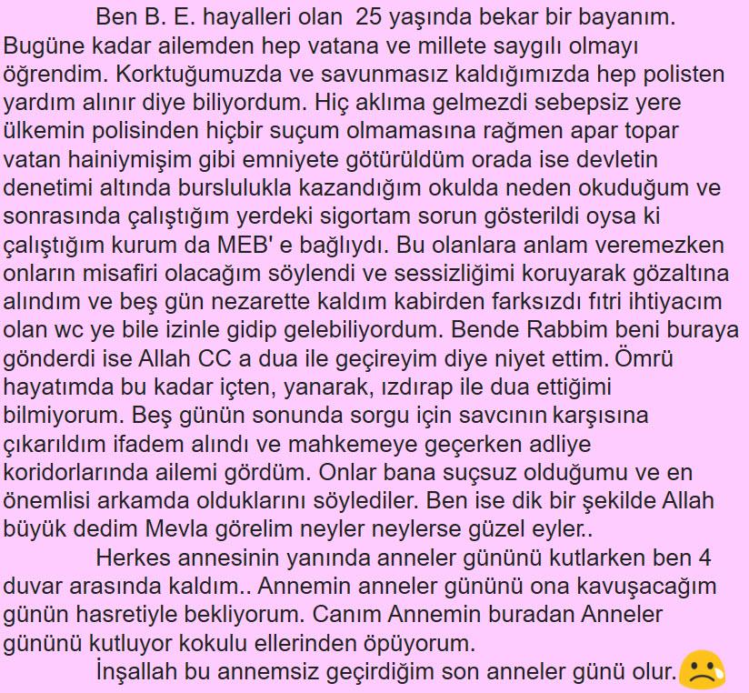 UŞAK 

Canım Annem bensiz geçen Anneler günün kutlu olsun

Bir genç kızın duası... 

İnşaallah bu annemsiz geçirdiğim son anneler günü olur.😢

@arzuyldzz 
<a href="/Nesrinnas/">nesrin nas</a> 

#AnnelerGünü
#SevgidirAnneyeEnGüzelHediye