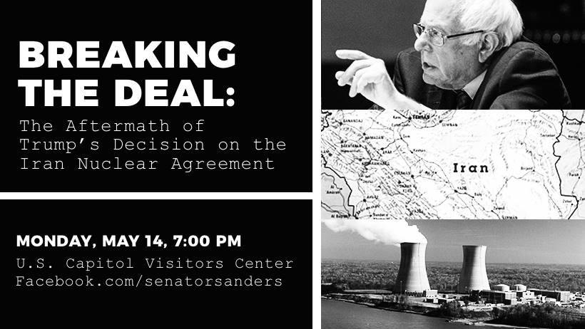 MONDAY NIGHT: Our next livestreamed town hall, this time on the Iran nuclear deal. Tune in at 7 ET: facebook.com/events/9380510…