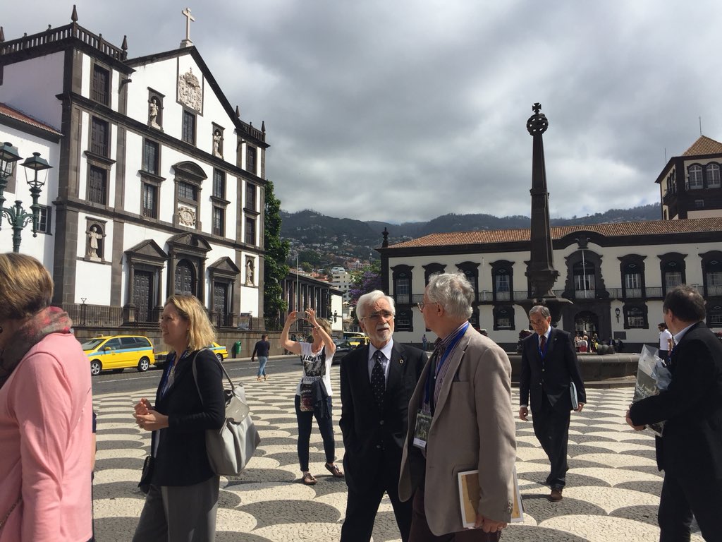 AlexWalkerNWR's tweet photo. In Madeira at World Fed of Friends of Museums.  People who love museums from dozens of countries. https://t.co/hss5yByfm7