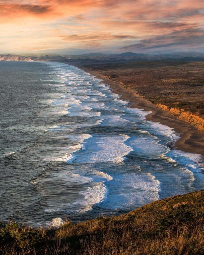 Watercolor painting or sunset? Point Reyes, CA [OC][3200x4000] - stevenjmagner - #travel #photography