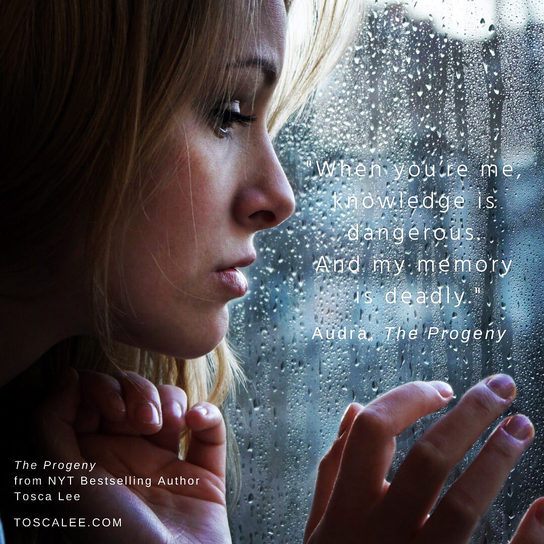 ToscaLee's tweet image. One of my favorite heroines I’ve written. (Haven’t started the Progeny yet? Read the first four chapters here: toscalee.com/the-progeny-ch…) #summerbook #summerread #YAlit