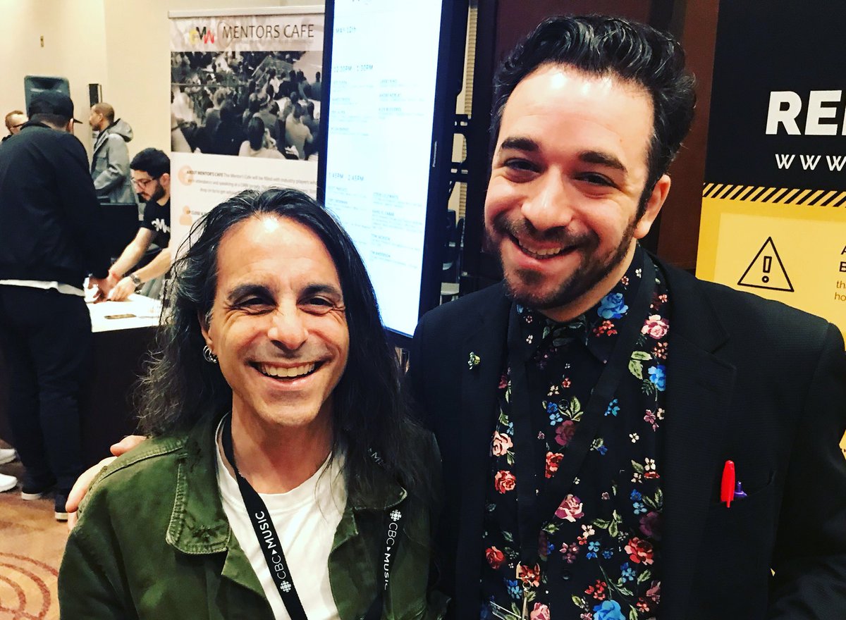 Hanging with the one and only #EricAlper - yes, @thatericalper - at @CMW_Week! #CMW2018