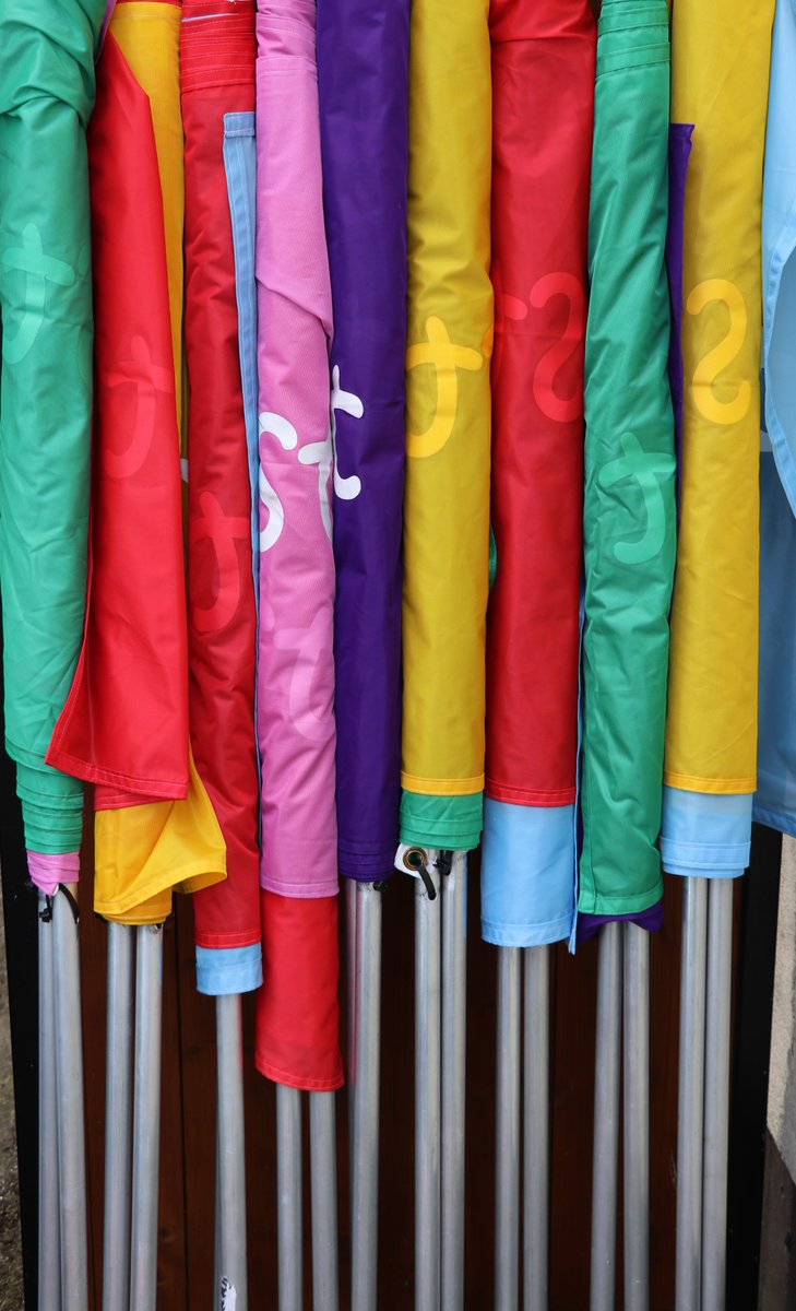 Soon #Newbridge will be ablaze with colour &amp; experiencing an eclectic mix of art, music &amp; culture here within our #community.

The #Artists &amp; #Musicians are ready ... so are the #YarnBomb crew ... the Flags are ready ....  

Are YOU READY 2 enjoy @JuneFestNbridge 1st - 24th June