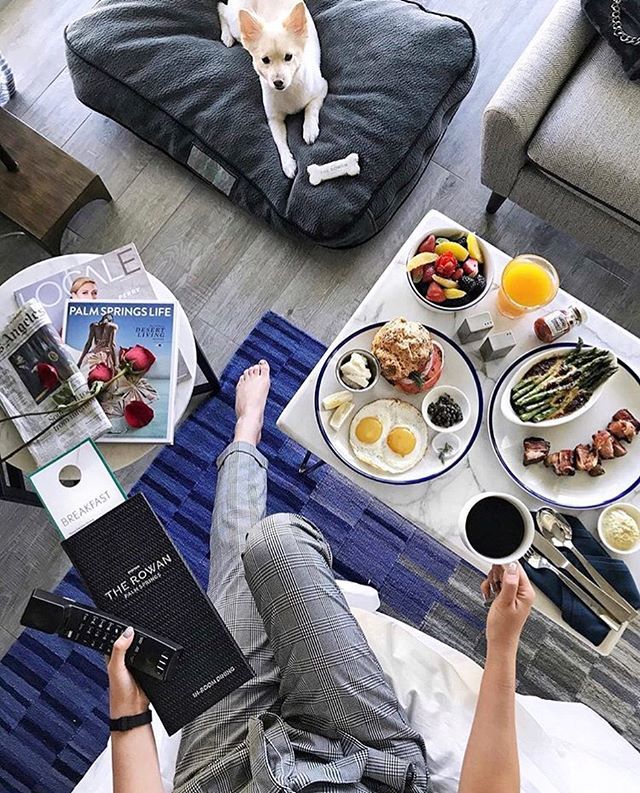 Kimpton's tweet image. Brunch buds. 📸: @foodieonfleek #rowanpalmsprings -
-
-
-
-
#kimpton #junipertableps #4saintspalmsprings #saturdaybrunch #inroomdining #roomservice #onthetable #brunchgoals #socaleats #eaterla #laeats #eater #luxurytravel #travelandleisure ift.tt/2IB8SKF