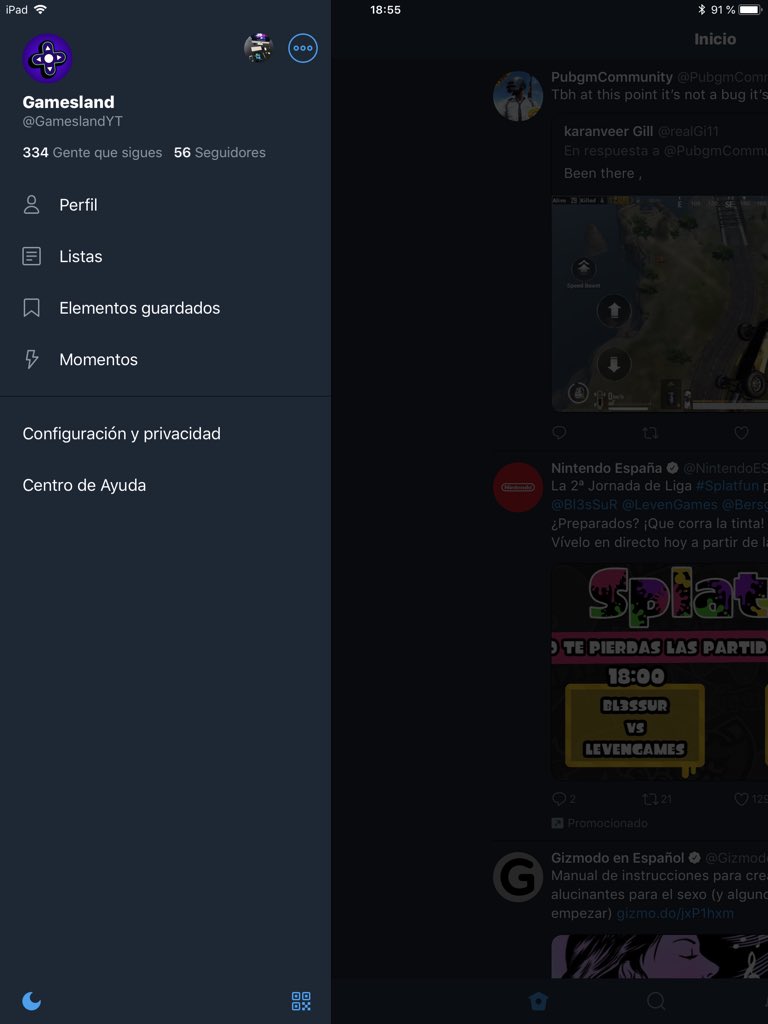 GameslandTV's tweet photo. Tengo el mismo numero de suscriptores en twitter y en YouTube, que arte 👏🏻👏🏻👏🏻. 
Por cierto suscribíos a mi canal si os gusta #pubgmobile #modercombatversus 👇🏻👇🏻👇🏻👇🏻👇🏻
https://t.co/8elmz9h5og https://t.co/dOofXH9Hqg