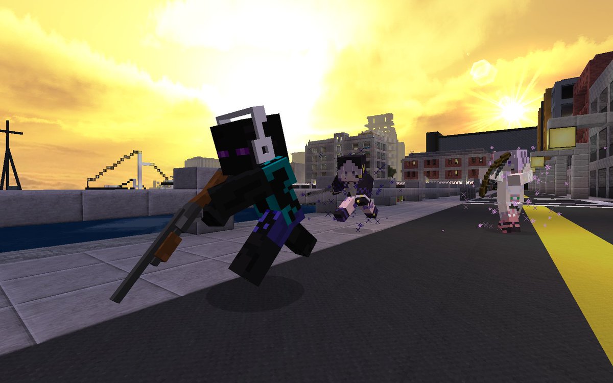 Sirius601's tweet image. 逃げろ その二
seiga.nicovideo.jp/seiga/im8125173
#Minecraft #結月ゆかり #CustomNPC