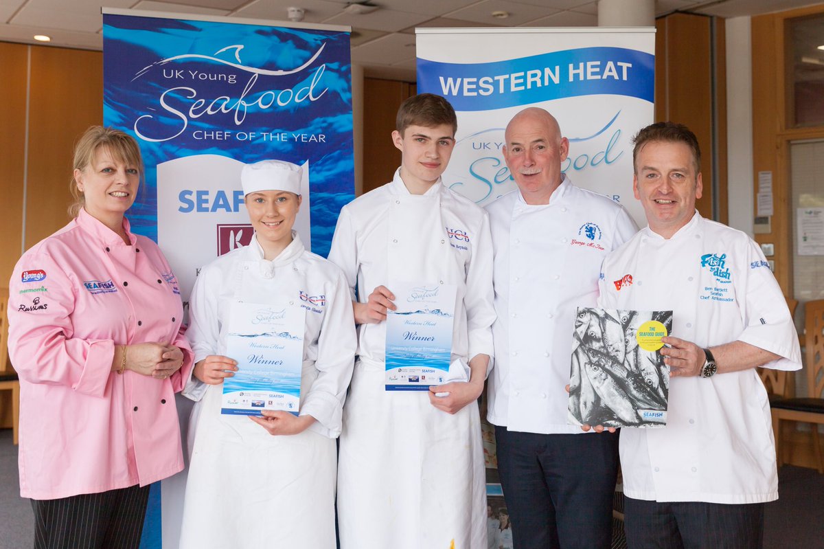 Congratulations <a href="/UCBofficial/">University College Birmingham</a>  <a href="/UCBfoodcourses/">UCB Food</a> students Olivia &amp; Sam 
Winners UK Young Seafood Chef of The Year, Western Heat
Well done and good luck now in the final # Team UCB