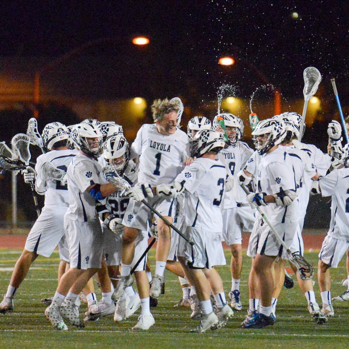 LoyolaLax's tweet photo. Go Crazy...it’s GAME DAY!!! Loyola plays St. Margaret’s Episcopal today for the US Lacrosse Southern Section Title! The game is at Newport Harbor High School at 1:15pm. #LAvsOC #OneMoreWin #OneQuarterAtATime #WinTheGround #RespectTheBall #ShootOnCage #III #GoCubs!!! https://t.co/WQlUJ9MUDu