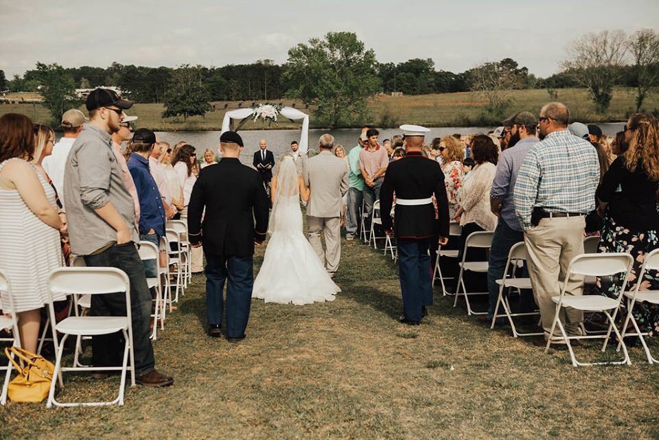 becwade19's tweet image. This day was a dream! Especially my first look with my dad and brothers. I’m so thankful for the bond we all share and that they all could be home to walk me down the aisle.❤️ #cantbebroken