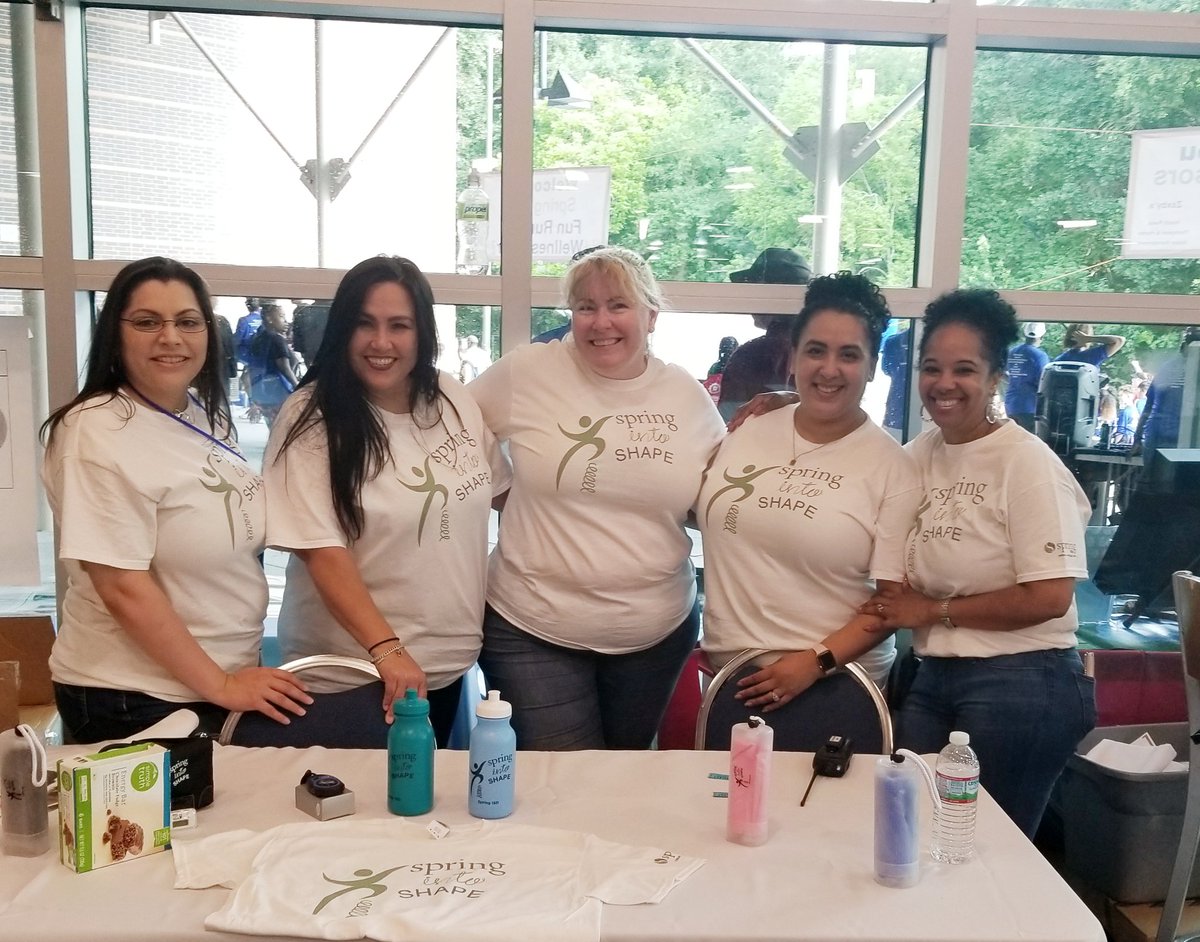 Tameka528's tweet photo. I love HR and love my team! Excellent job coordinating with Communications and hosting an awesome event! I appreciate you all! @SpringISD #SpringFunRun18 #3Years3Miles #EveryChild2020 #wellness #SpringISD_HR #SpringISDComm https://t.co/8KWXrbr35l
