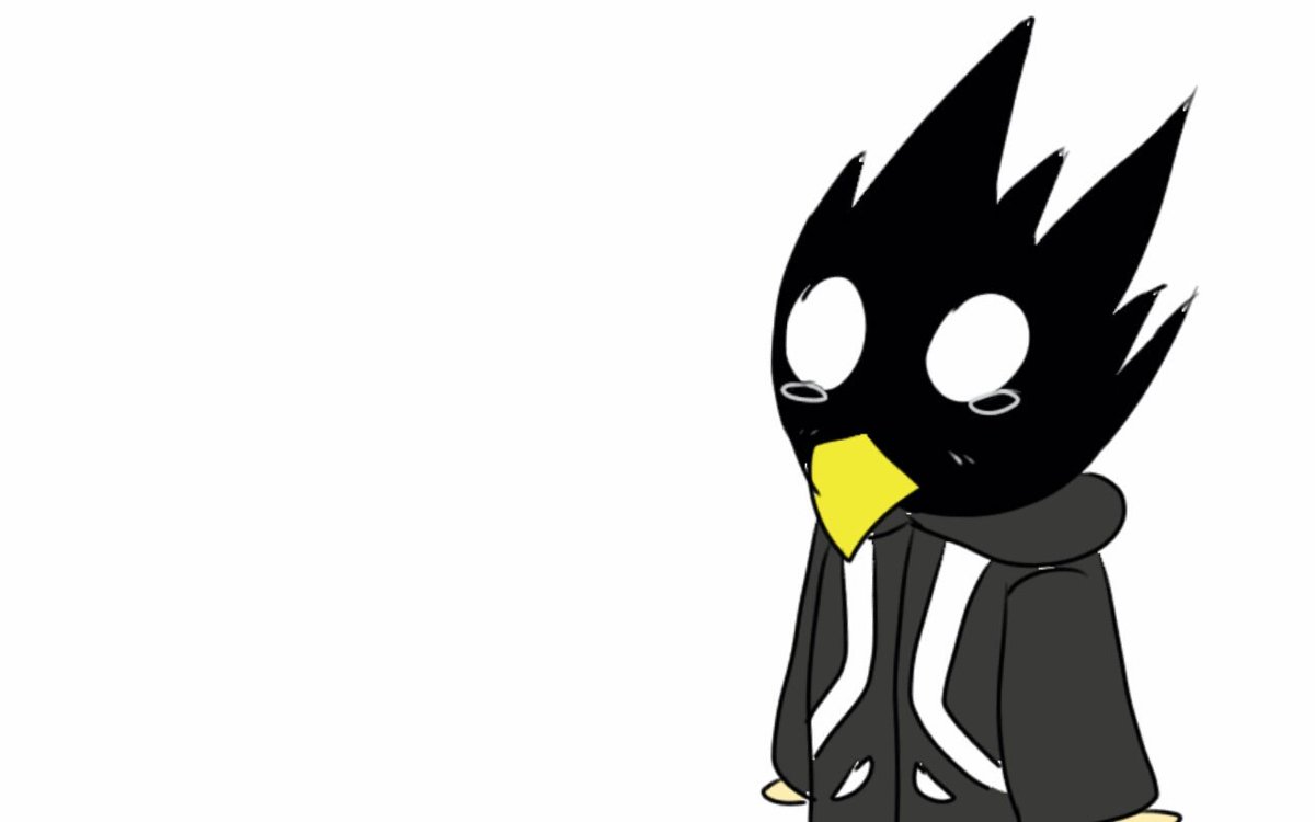 Missdeadinsidee's tweet photo. Tokoyami's precious tearz 

#bnhaS3 #tokoyami #Spoilers #inchibiversion https://t.co/OsEOSVI5bd