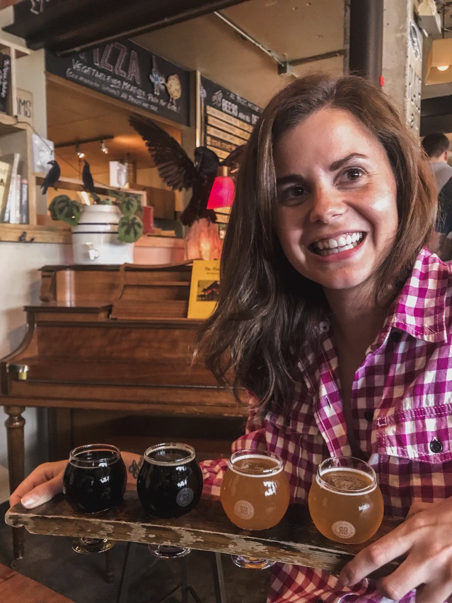 EmmFranceschini's tweet photo. Spending most of my time in Vancouver at breweries and trying to decide which one to try next 🤔🍻 https://t.co/Z6HEGpW03i