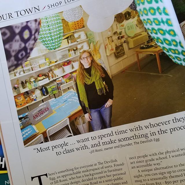 TheDevilishEgg's tweet photo. Hello Walter! Check out our story in this month's @waltermagazine! Then come check out our classes! Link in profile
#waltermagazine #thingstodoinraleigh #hatchyourcreativity #shoplocalraleigh #showsomelocallove https://t.co/MAEiotFYmi https://t.co/V8cO9VW6V6