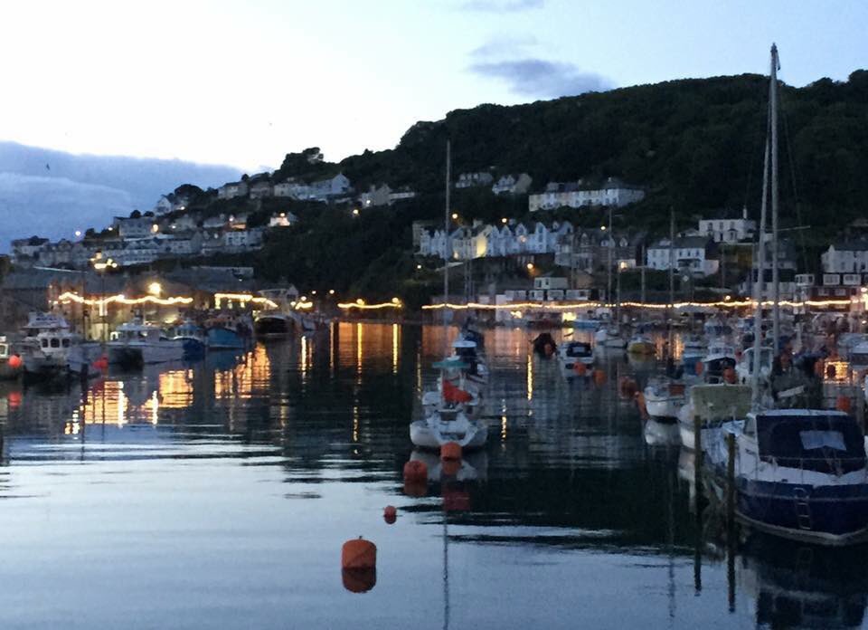 CaptCottageLooe's tweet photo. And goodnight from #Looe #Cornwall #dogfriendly #holidays #staycation @ILoveCornwallUK @cornwall4dogs @VisitCornwall  @TheGoodDogGuide @gdcornwallguide https://t.co/QDtddBqOLK