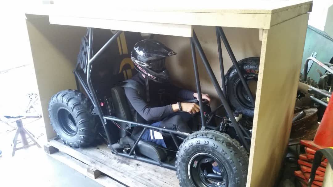 BajaUSB's tweet photo. Orgullosos de haber puesto todo el trabajo, la dedicación y el esfuerzo sobre el prototipo #53 de @BajaUSB

A pocos días de enviar el carro e ir a la competencia de #Oregon2018 y representar el nombre de nuestra Universidad Simón Bolívar y Toda #Venezuela ” https://t.co/bMT6v63yR0