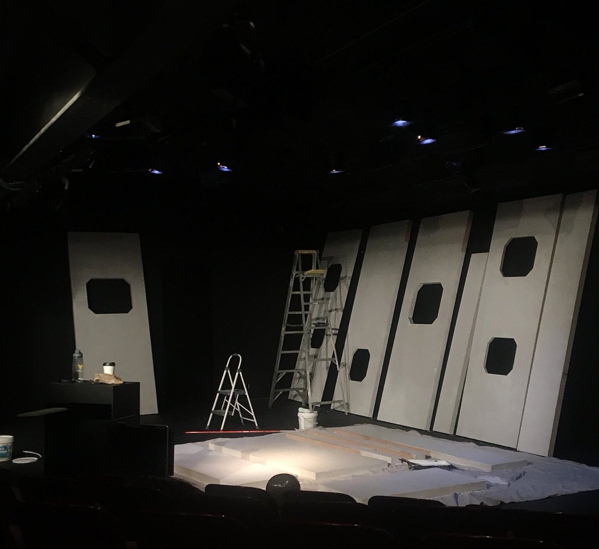 DiversionarySD's tweet image. Thank you to our #ProductionManager Sebastian for capturing #Loadin of #TheLoneliestGirlInTheWorld! #TheyGrowUpSoFast #WhereDidtheTimeGo #NewBornMusical #WorldPremiere #REgram#diversionary #diversionarytheatre #theater #theatre #musical #worldpremieremusical #lgitw