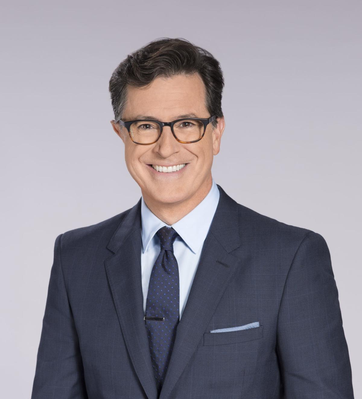 Early Happy Birthday greetings to Stephen Colbert ( Wait a minute. Which one? 