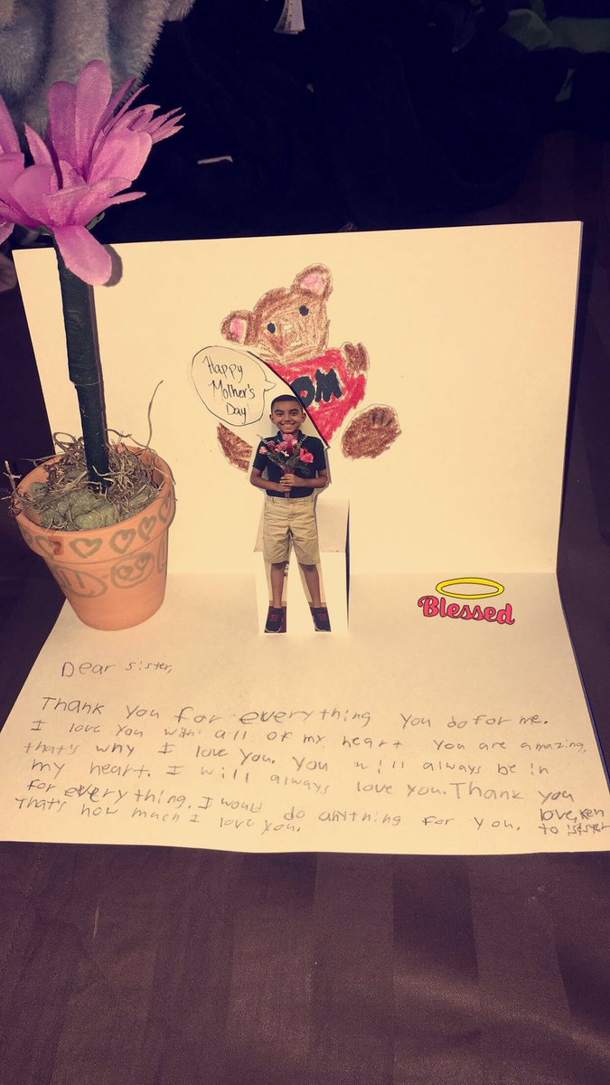 jennpasillas's tweet photo. ever since our mom passed away back in 2011, I have tried my best to always be there for my little brother &amp; be like a mother to him cause unfortunately he can't experience that from our mom &amp; this morning I woke up to my first Mother’s Day gift ever❤️ https://t.co/KJV9RaBkGU