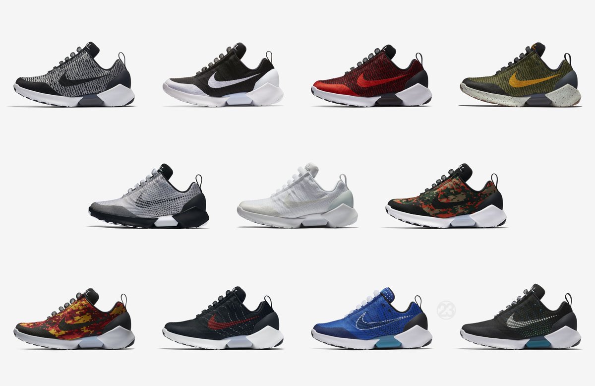 nike hyperadapt 1.0 colorways