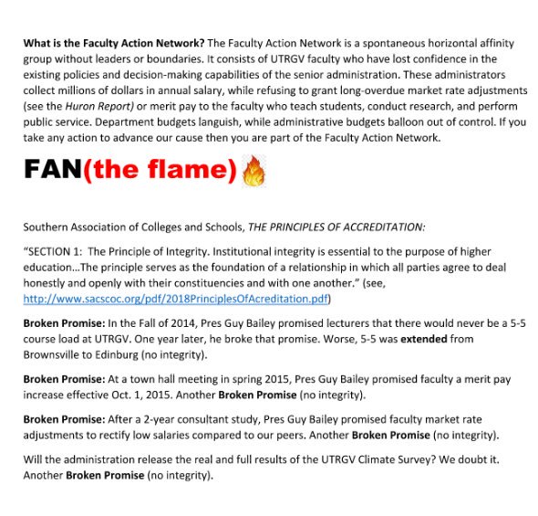 UTRGVfaculty's tweet image. Who we are.