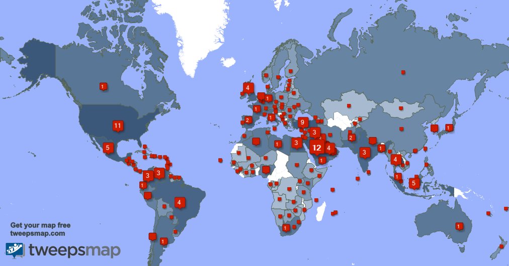 Tenho 230 novos seguidores, a partir de Indonésia, e mais na semana passada tweepsmap.com/!nmdc1976