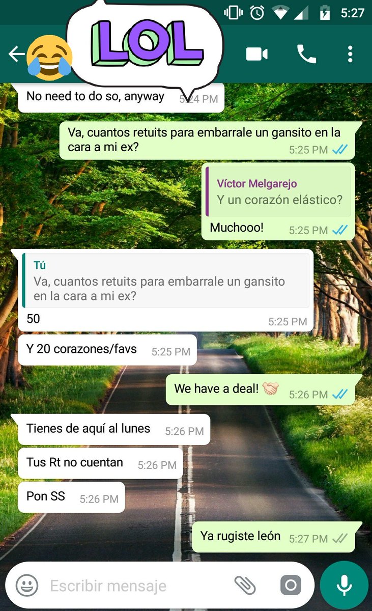 otreblAraujo's tweet photo. 50 #RT &amp; 20 #FAV y le embarro in #gansito a mí #ex en la cara, ¡por favor! 🙏🏻 #sendhelp https://t.co/HbhGJZ6lXQ