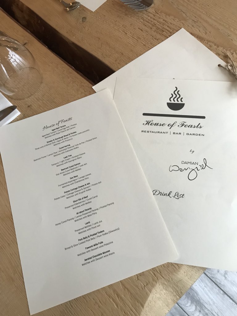 FavouriteTables's tweet photo. Delighted to be part of the Tasting 12 launch at @HouseOfFeasts
Menu looks amazing and the room is set
#BestRestsurants #FTreviews @ChefConsultant https://t.co/E91WXcNiID