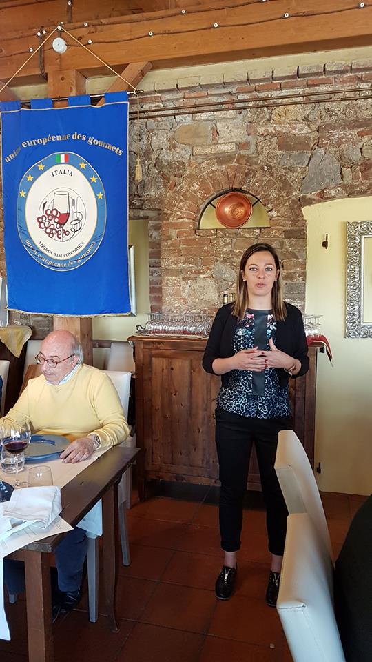 Oggi alla Fattoria del Colle i soci dell'Union Européenne des Gourmet di #Siena e della #Toscana, guidata da Alessandro Bonelli, hanno incontrato i produttori della #DocOrcia e hanno assaggiato i loro #vini