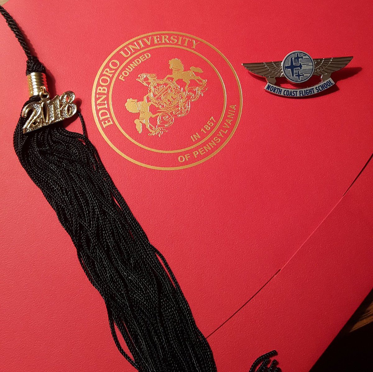 CaptWolf64's tweet photo. Got my wings today. https://t.co/11q5EfIbsD
