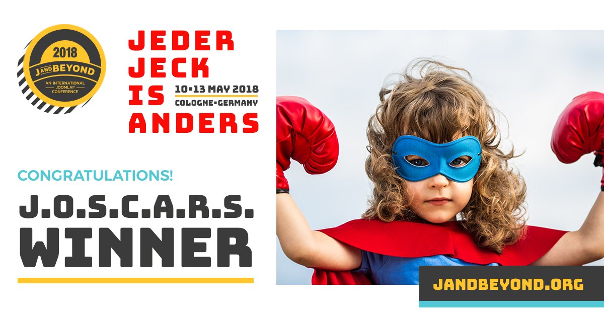 jandbeyond's tweet photo. Congratulations to the J.O.S.C.A.R.S 2018 winners : @MartijnMaandag @coolbung @laoneo @Hackwar @Bakual @UKLodder Izhar Aazm, André Pereira da Silva @SniperSister #JAB18 #contributors #volunteers #YouRock https://t.co/ltwcNqcC6I