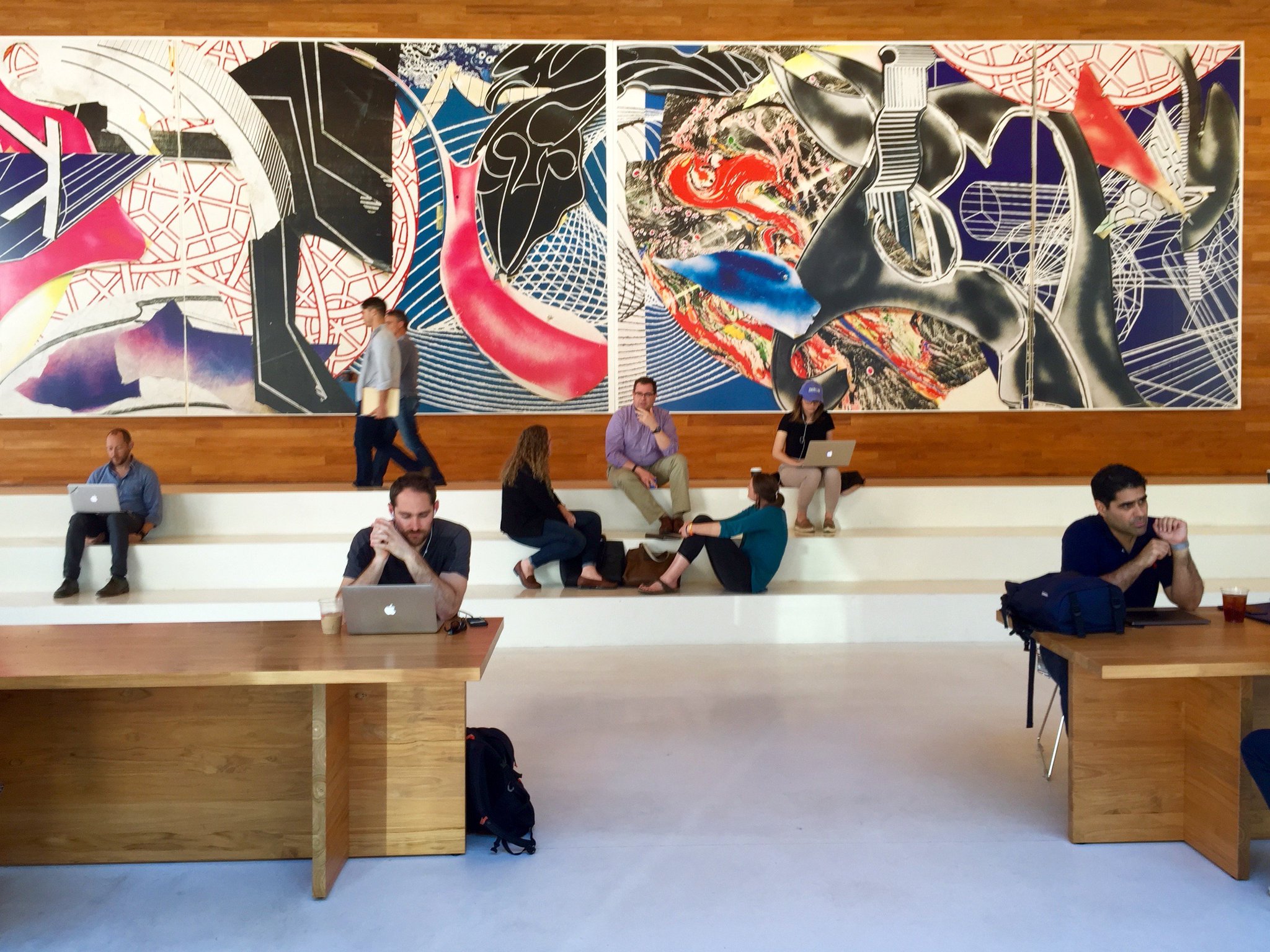 Happy Birthday, Frank Stella! HQ, SF. 