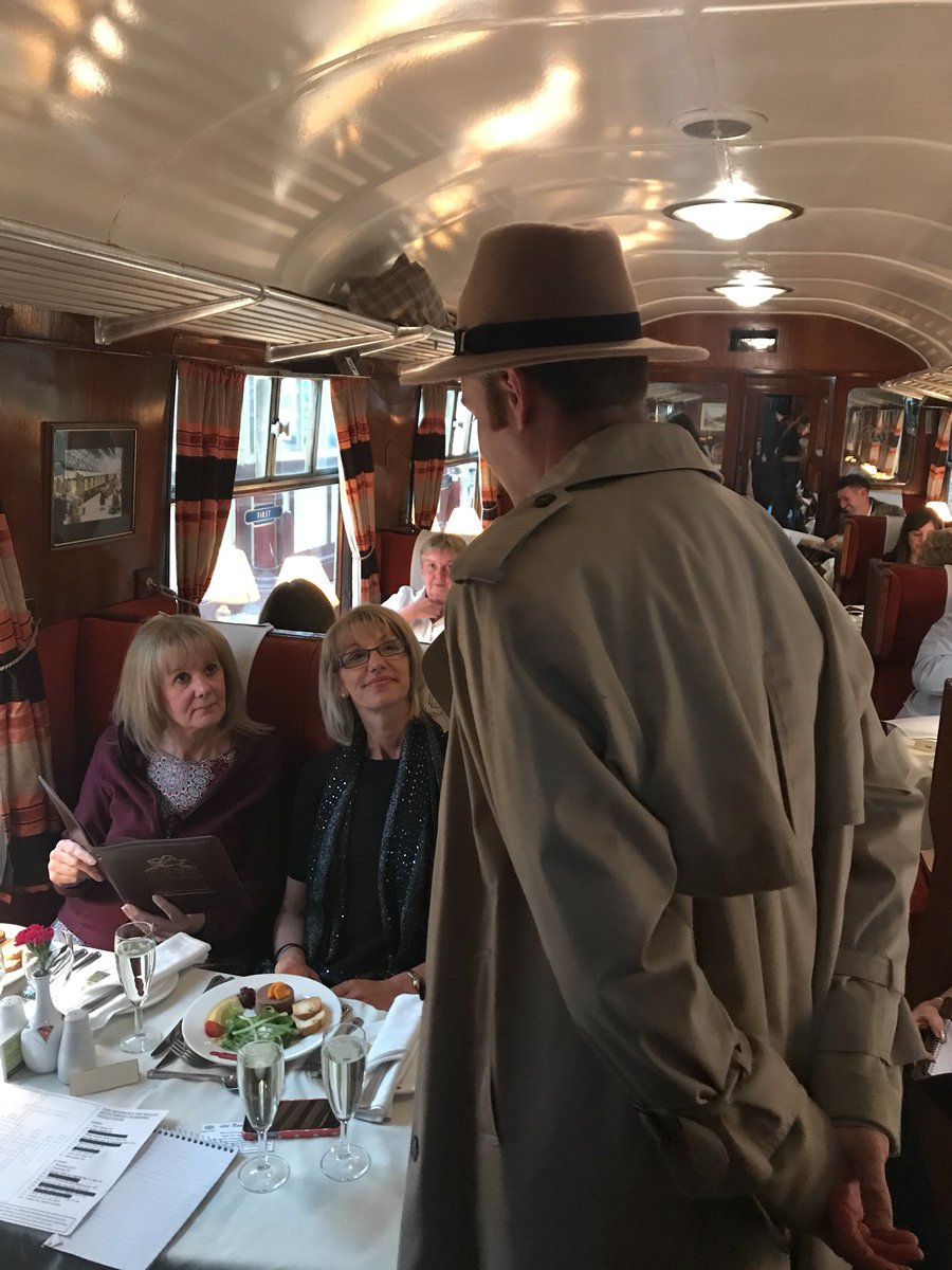 afterdarkmurder's tweet photo. Can Colin Hastings help the detectives at @eastlancsrly solve the Murder on The Disoriented Express? https://t.co/wQMjePppbk